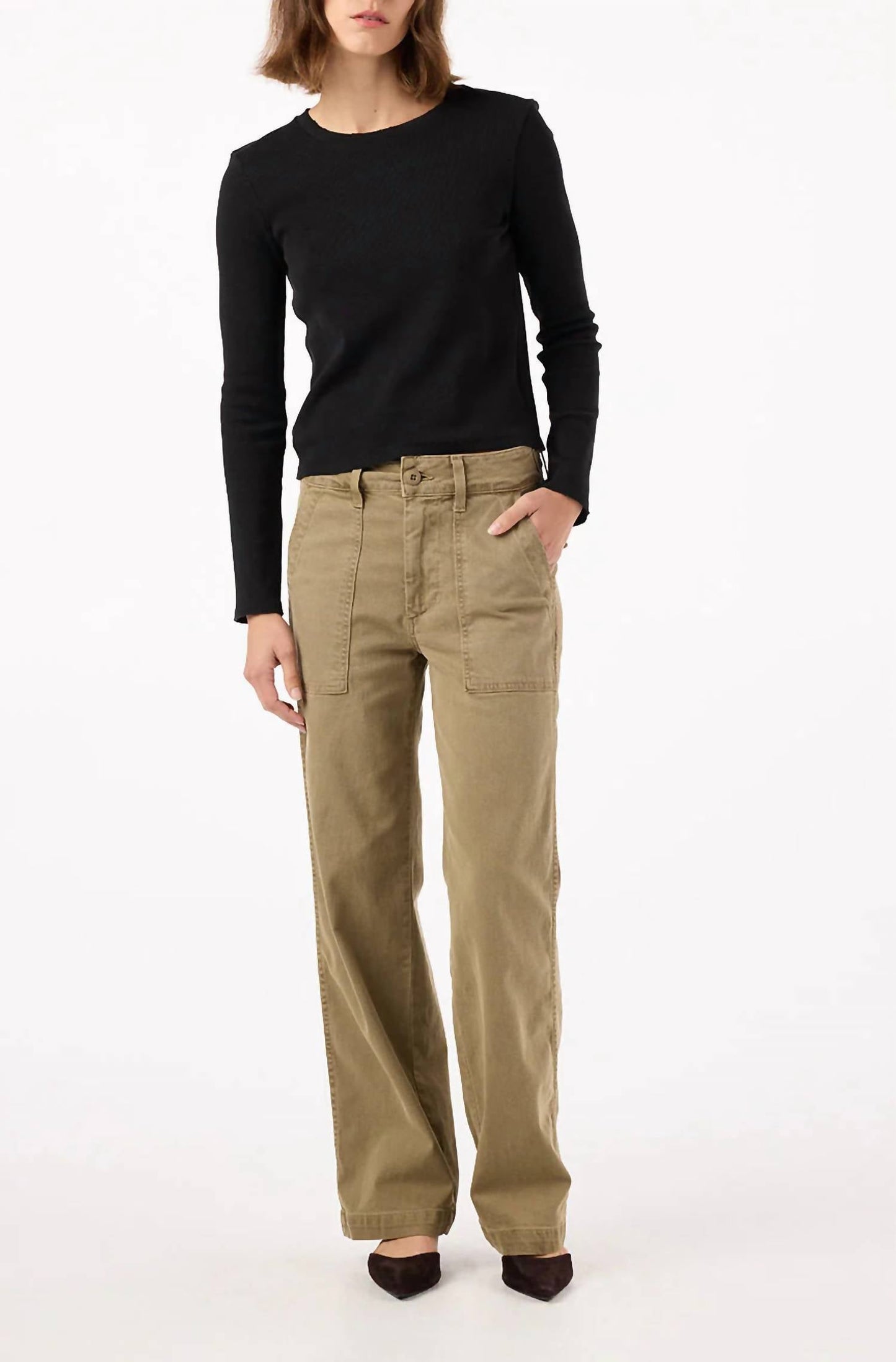 Amo - Easy Army Slouch Trousers