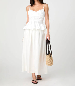 French Connection - Poppy Strappy Peplum Top