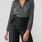Sanctuary - Casually Cute Sateen Blouse