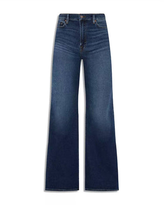 7 For All Mankind - Lotta High Rise Wide Leg Jeans