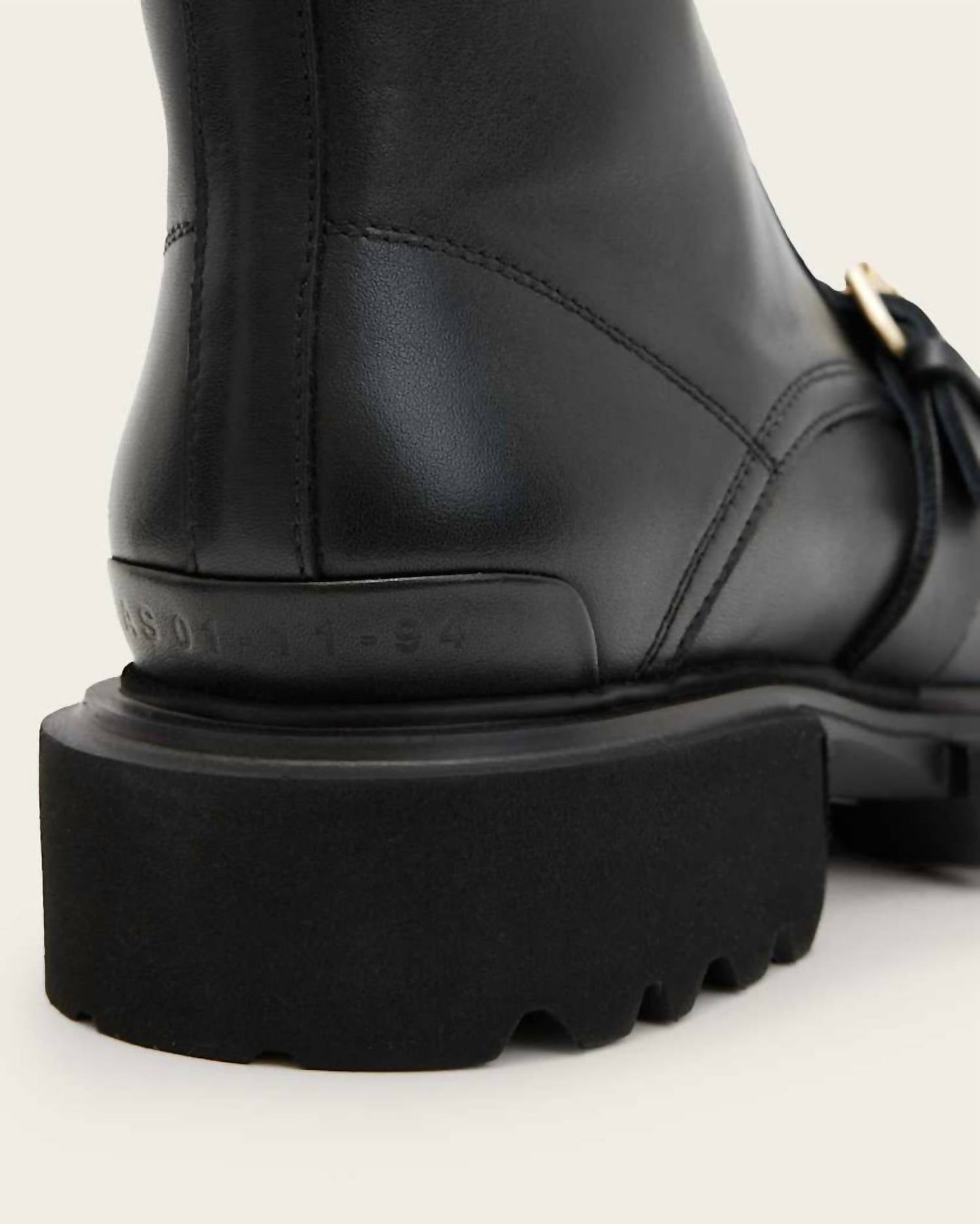 Allsaints - Women’s Tori Leather Combat Boots