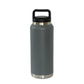 Creative Gifts International - Stainless Steel Twist-Off Cap Water Bottle