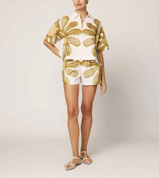Cleobella - Pierre Short em estampa floral colocada