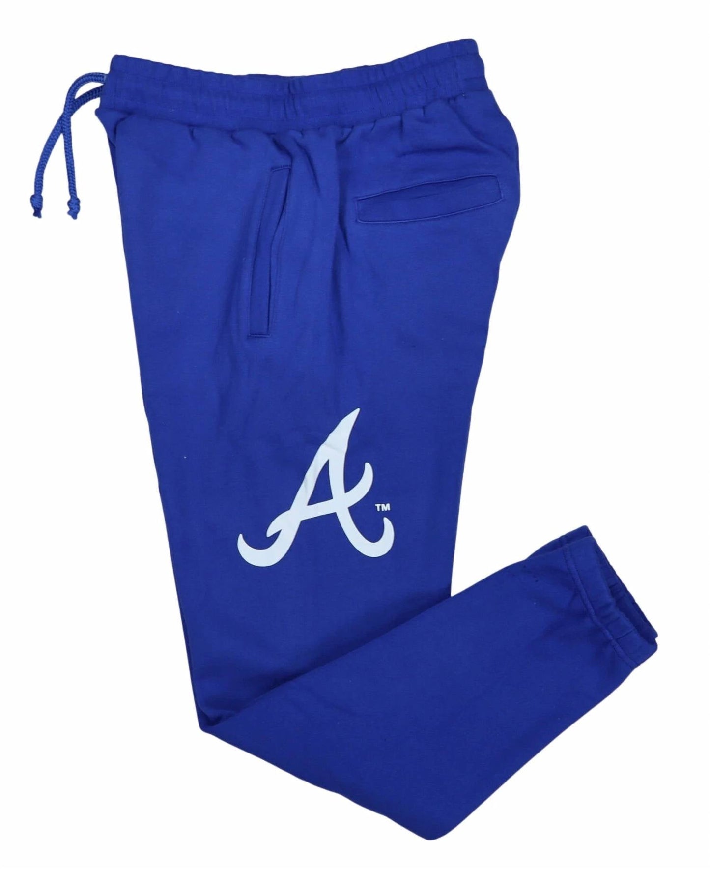 Mitchell & Ness - Men’s Cooperstown Mlb Repeat Logo Fleece Braves Sweatpants