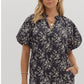 Entro - Floral Print Mini Dress
