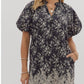 Entro - Floral Print Mini Dress