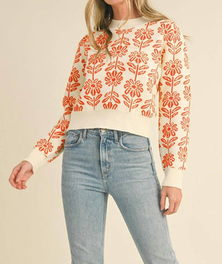 &amp;Merci - Suéter com estampa floral