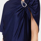 Rabanne - Asymmetrical Draped Midi Dress