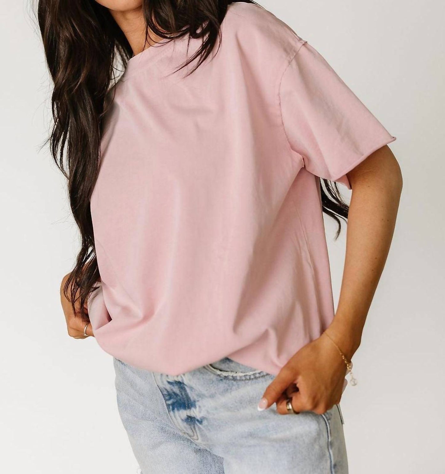 Ampersand Ave - Boyfriend Short Sleeve Top