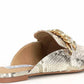 Steve Madden - Women's Python Embossed Faine Mules Shoe
