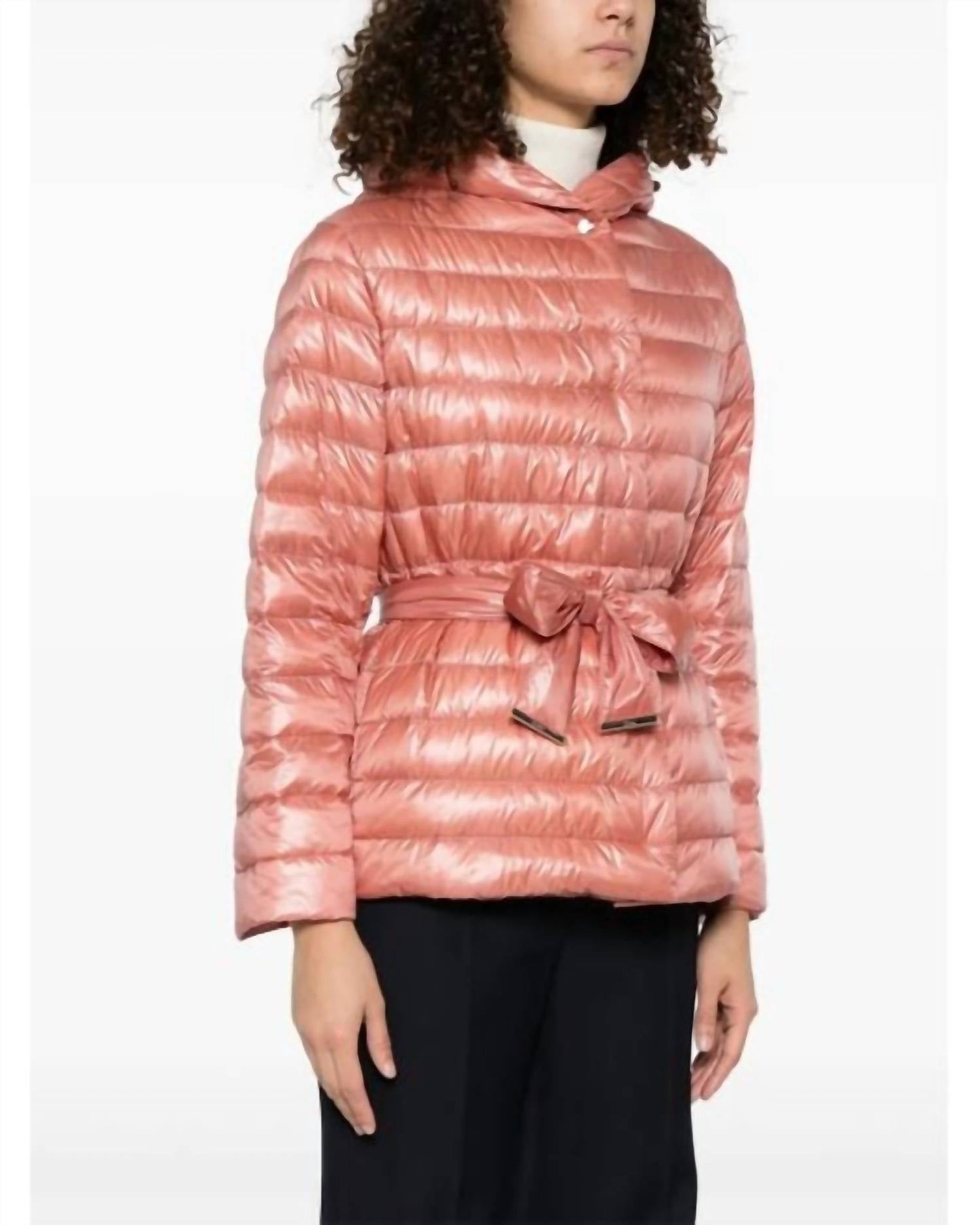 Herno - Quilted Belt Jacket