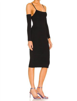 Alice + Olivia - Evia Fitted Spaghetti Strap Dress