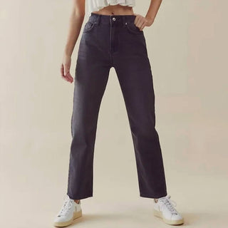 Free People - Calça Jeans Pacifica de Perna Reta