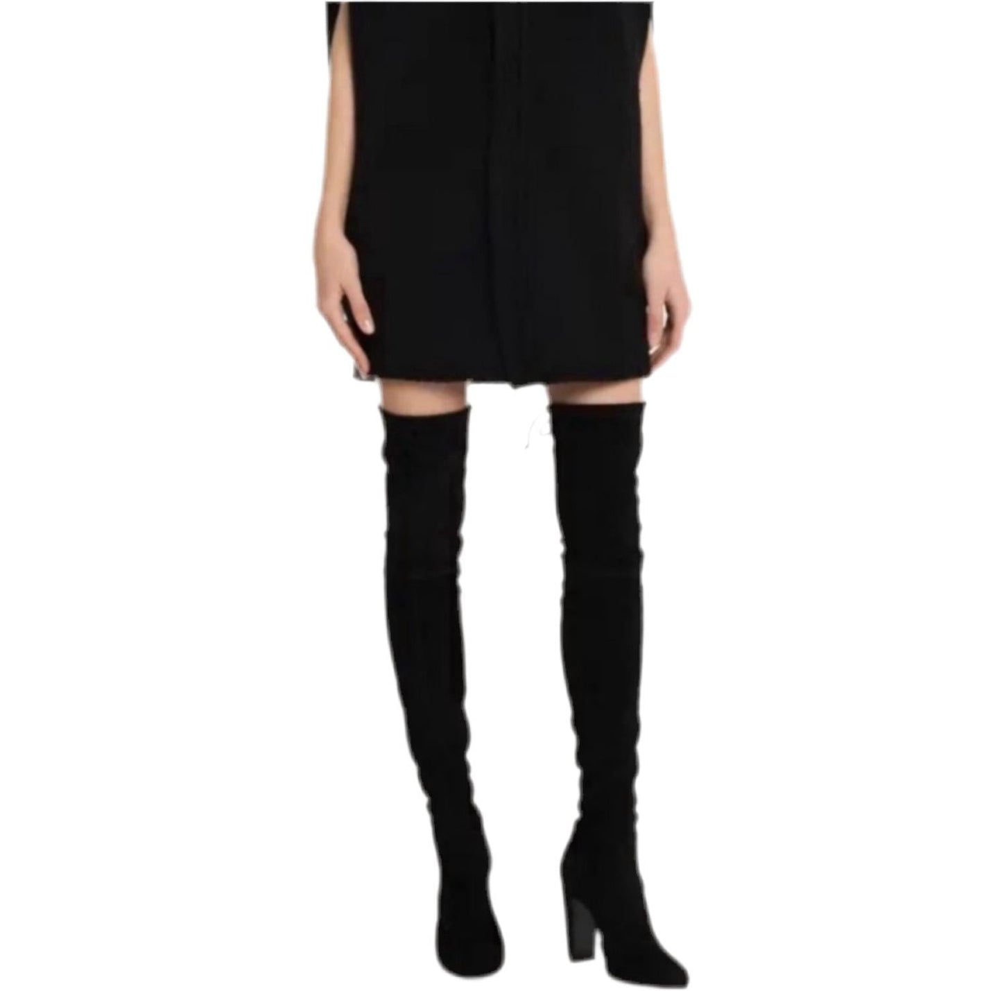 Stuart Weitzman - Women's Vidaland Stretch Crushed Velvet Boots