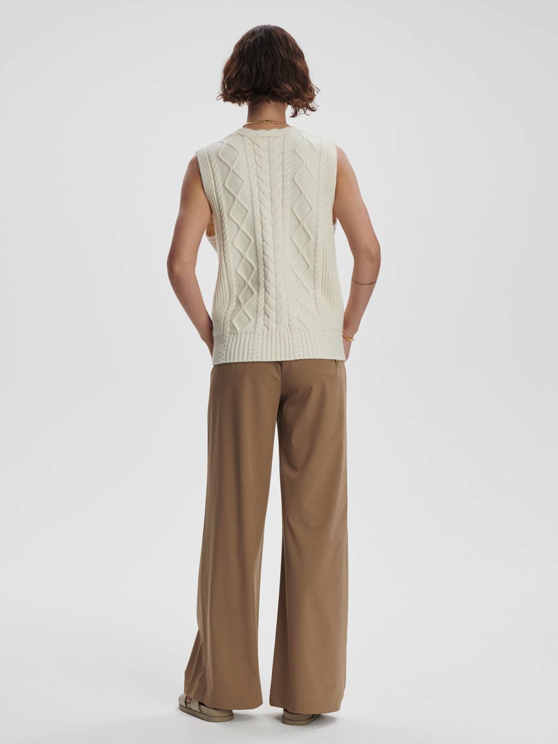 Varley - Kay Cable Knit Vest