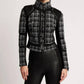 Blanc Noir - Boucle Moto Mesh Jacket
