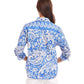 Karen Kane - Ruched Sleeve Button-Up Shirt