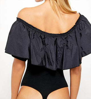 Free People - Poof Goes My Heart Ruffle Bodysuit