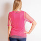 Azi - Jeweled Two Piece Netted Top