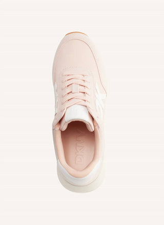 Dkny - Tênis feminino com cadarço e logo Oaks