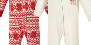 Hudson Baby Fleece com zíper para dormir e brincar, pacote com 2, rena marrom, tamanho 3-6 meses