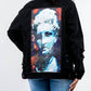 American Bazi - Distressed Denim Button-up Jacket