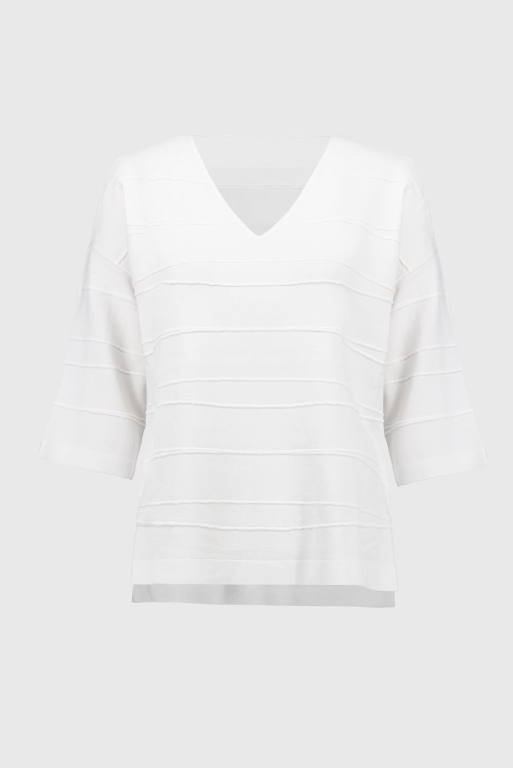 Joseph Ribkoff - Jacquard Sweater Knit Pullover