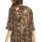 Adore - Velvet Floral Embroidered Blouse
