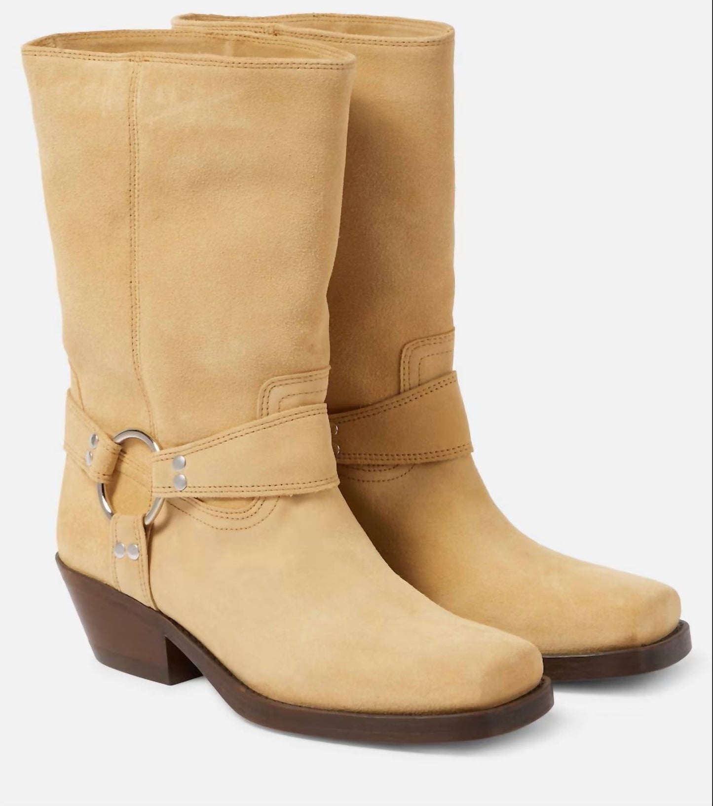 Isabel Marant - Antya Suede Biker Boots