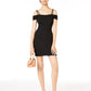 Vestido Teeze Me Junior Off The Shoulder Preto Tamanho 11