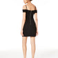 Vestido Teeze Me Junior Off The Shoulder Preto Tamanho 11