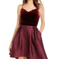 Vestido feminino Teeze Me New Fit Flare vermelho tamanho 3
