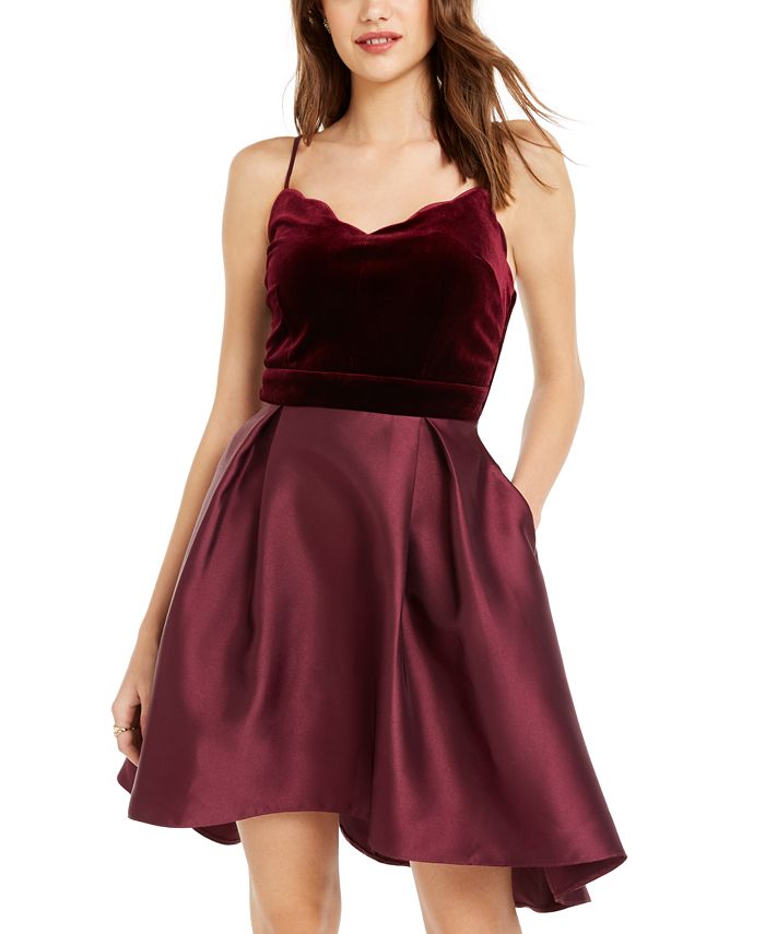 Vestido feminino Teeze Me New Fit Flare vermelho tamanho 3