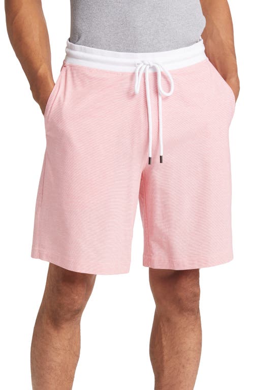 Daniel Buchler Knit Pajama Shorts in Red, Size Medium