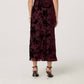 Astr - Floris Burnout Velvet Maxi Dress