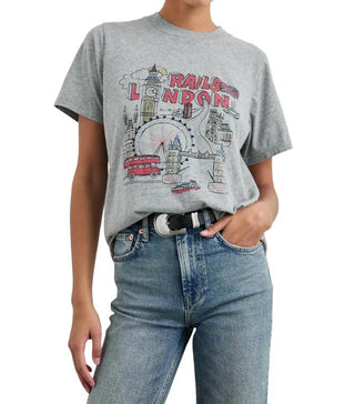 Trilhos - Camiseta Boyfriend