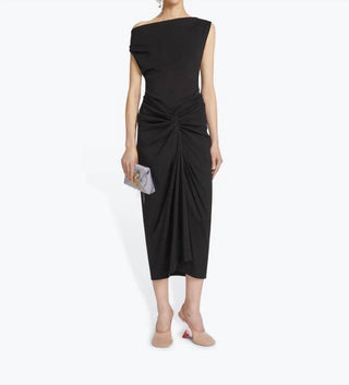 Dries Van Noten - Knotted Jersey Skirt