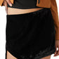 Free People - ANNALISE VELVET MINI SKIRT