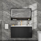 Wall Mounted Floating Bathroom Vanity With Sink and Drawers