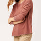 Xcvi - Alish Burnout Pullover Top