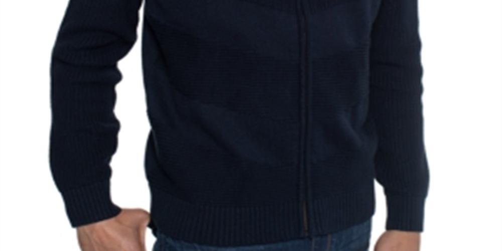 Jaqueta Sean John Masculina com Zíper Completo Branca Tamanho X-G