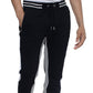 Calça jogger masculina Sean John Colorblocked cinza tamanho XXXX-G
