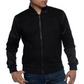 Jaqueta leve de motociclista masculina Sean John, preta, tamanho GG