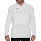 Suéter masculino Sean John com gola xale e estampa multicolorida, branco, tamanho XXX-G