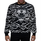 Suéter Sean John Masculino Big &amp; Tall Tiger Jacquard Knit Preto Tamanho Médio