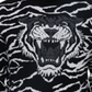 Suéter Sean John Masculino Big &amp; Tall Tiger Jacquard Knit Preto Tamanho Médio