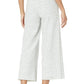 Calça de moletom feminina B New York Eco Raw Edge cinza, tamanho médio