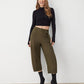 GSTQ Utility Cropped Pant - Green - 2