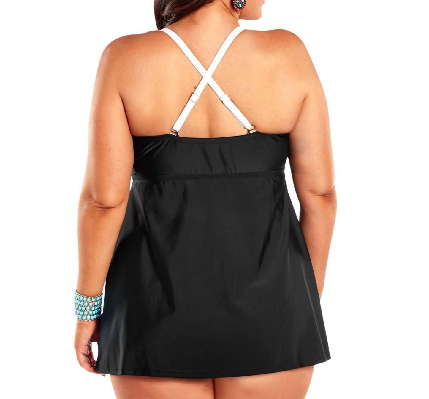 Always For Me - Plus Size Selene Swimdress