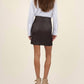 Kut From The Kloth - Faux Leather Skirt